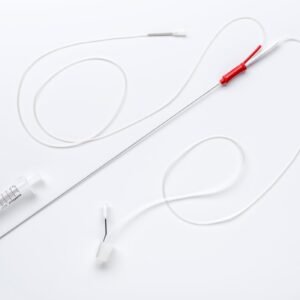 Double chamber ovum retrieval needle